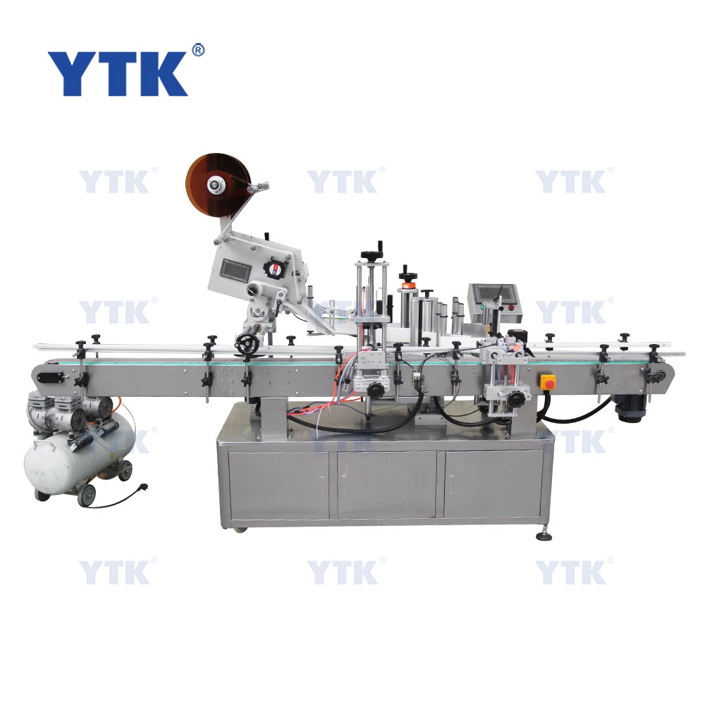 Automatic Flat Surface Small Round Bottle Labeling Machine with Position Setting