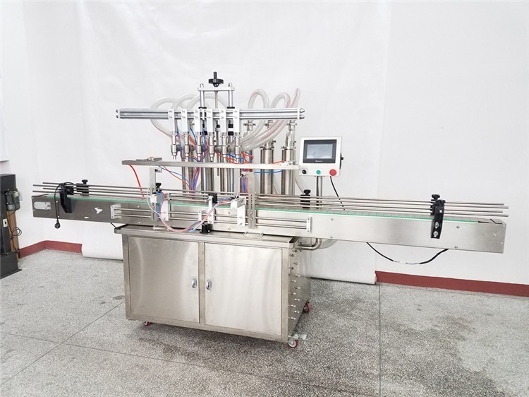 YTK Automatic Multi Heads Water Juice Beverage Bottling Liquid Filling Machine