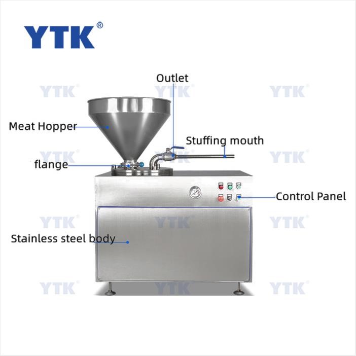 Hydraulic Sausage Filling Hot Dog Ham Making Machine 