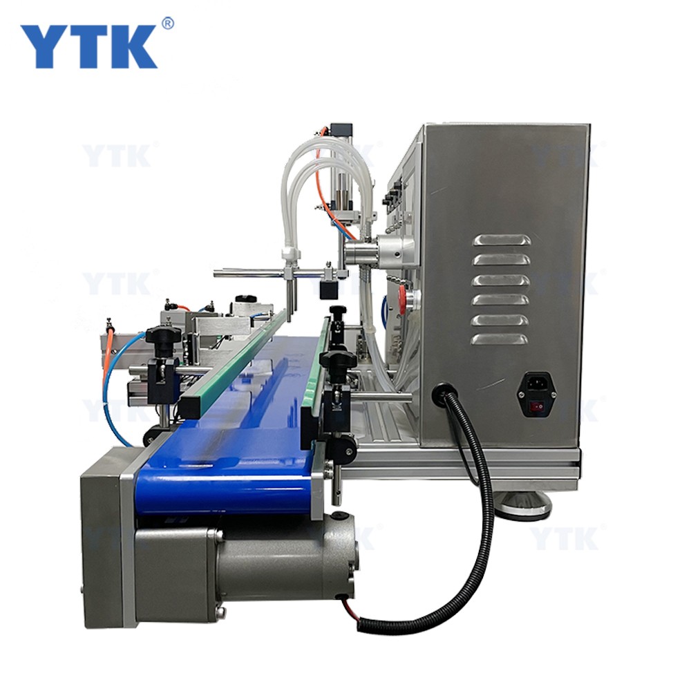 YTK Perfume Milk Beverage Filler Mineral Water Oil Juice Magnetic Pump Liquid Filling Machine