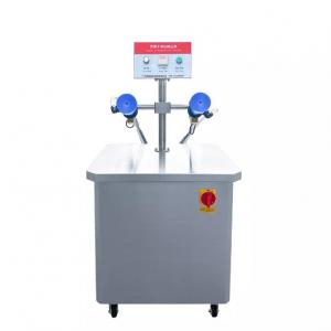 Semi-automatic Air Glass Plastic Bottle Washing Cleaning Machine