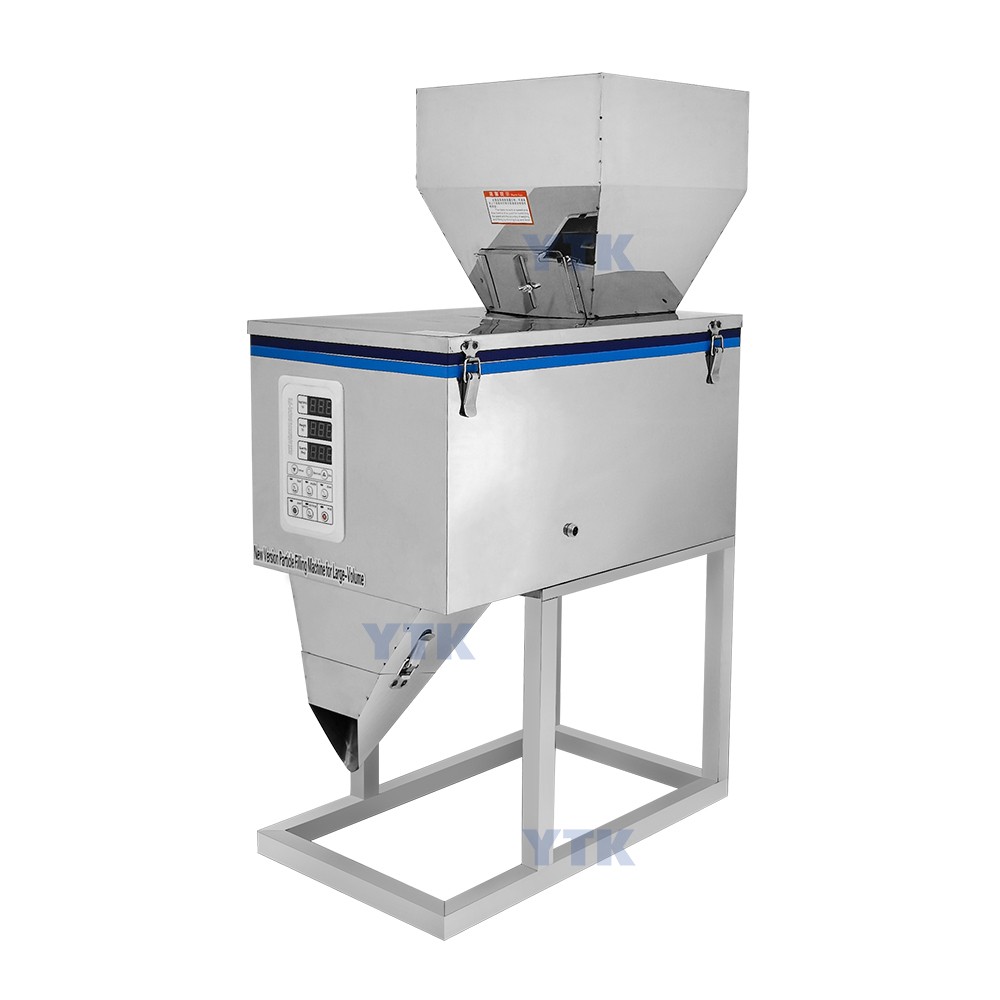 20-999g Semi Automatic Weighing Filling Machine Grain Nuts Peanuts Rice Snack Flour Coffee Powder Dispenser