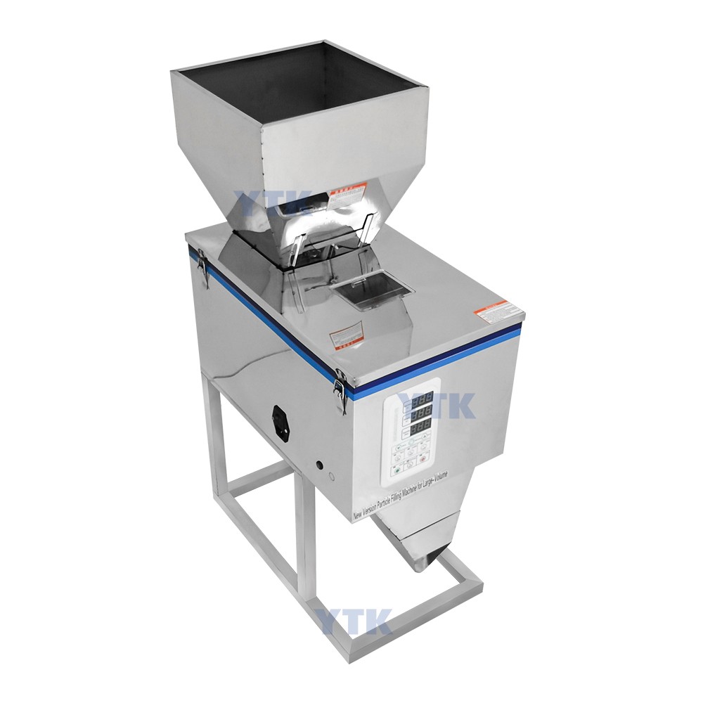 20-999g Semi Automatic Weighing Filling Machine Grain Nuts Peanuts Rice Snack Flour Coffee Powder Dispenser