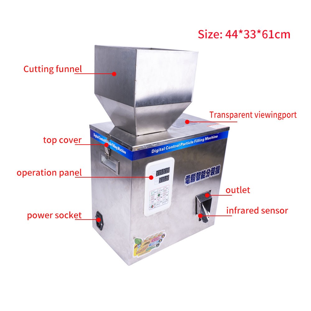 YTK 2-100g Automatic Powder Dispensing Machine Weighing Filling Machine