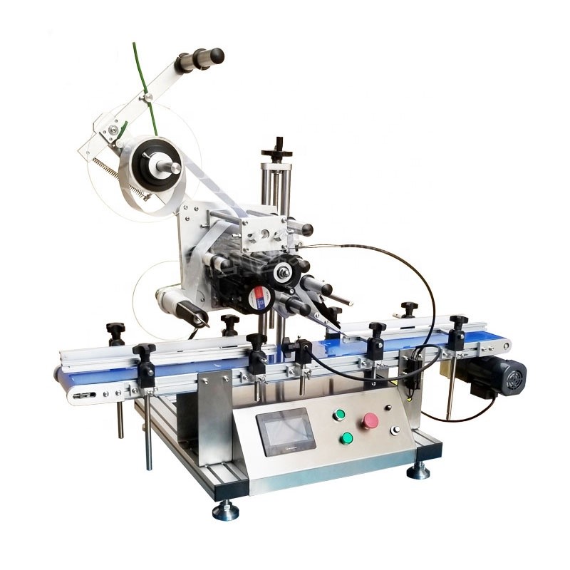 YTK-160 square bottle labeling machine with date coding machine