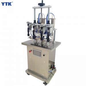 YTK-NPPF4 Semi-automatic 4 Heads Perfume Glass Bottles Filling Machine