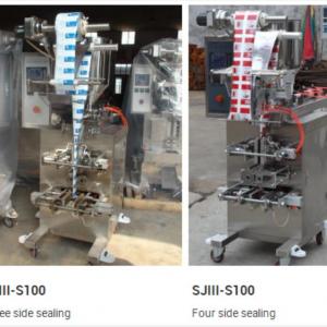 SJIII-S100 automatic sauce, peanut butter, ketchup sachet packaging machine / packing machine