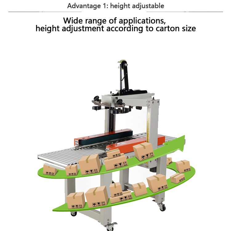 carton packaging box sealing machine sealer price